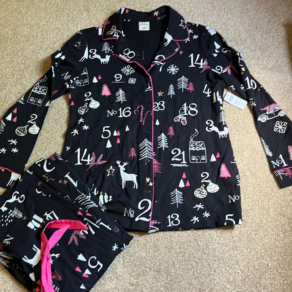 Holiday Soma pajamas. Pink, soft. Size M